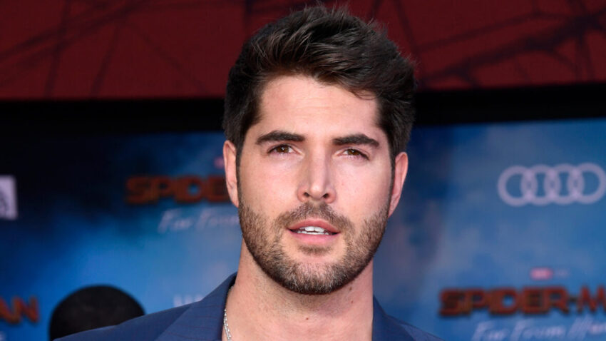 Nick Bateman on red carpet in 2019