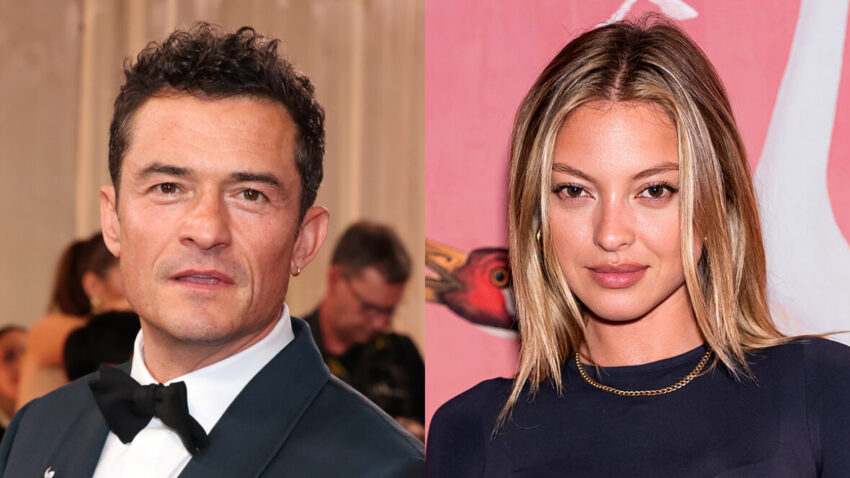 Orlando Bloom and Luisa Laemmel stock photos